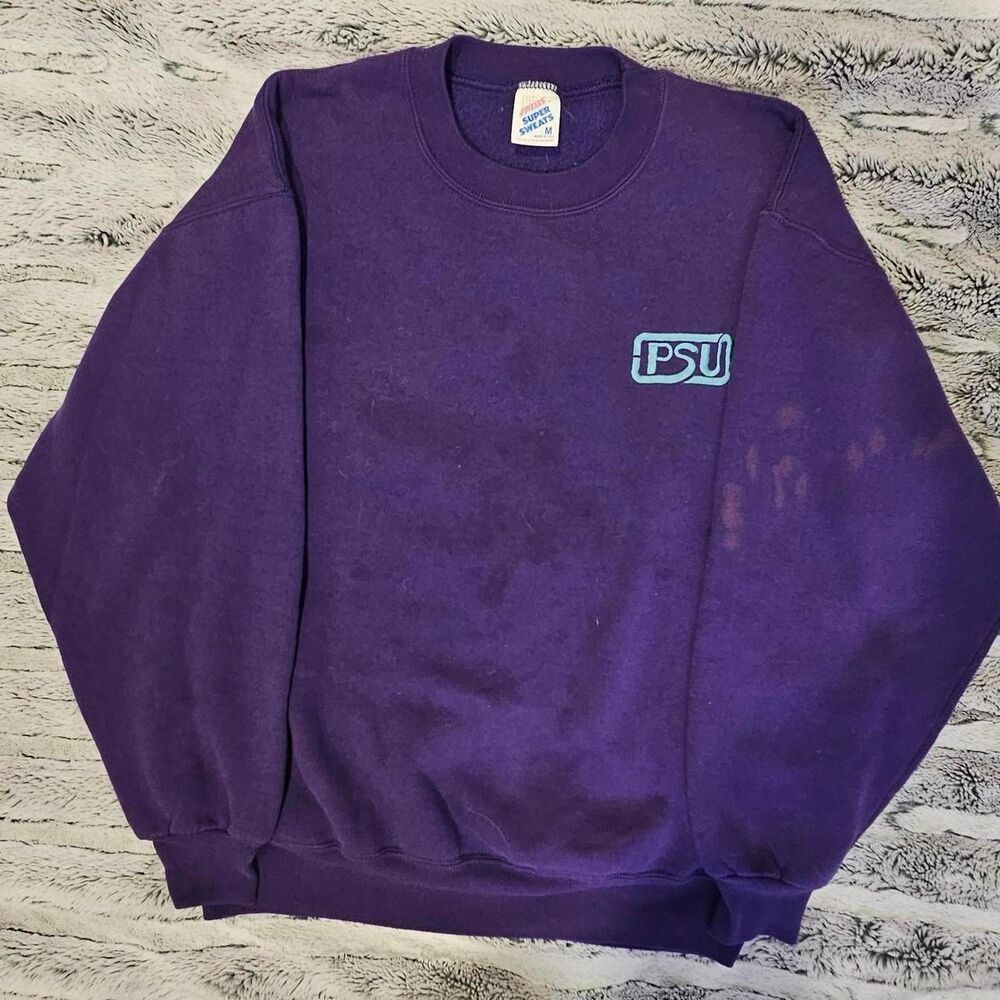 Jerzees Men's Purple Sweatshirt